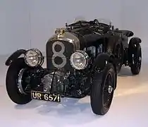 La Bentley 4½ Litre de Frank Clement et Chassagne, 4e des 24 Heures du Mans 1929.