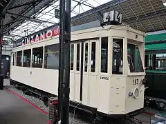 Motrice 193 des Tramways Unifiés de Liège et extensions.