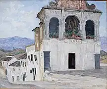 Espagne, maison à la Vierge (1934).