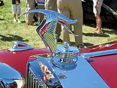 Bouchon de radiateur Cigogne Hispano-Suiza.