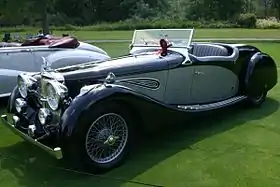 Une Alvis Speed 25 Roadster de 1937, carrossée par Offord