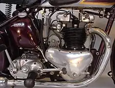 Moteur de Speed Twin à boîte séparée (1938).