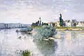 Claude Monet, La Seine à Lavacourt, 1880.