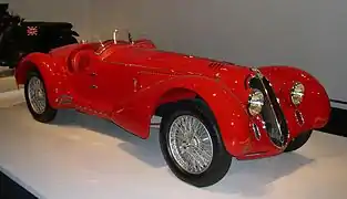 Alfa Romeo 8C 2900 Mille Miglia (1938).