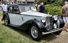 Standard 4 portes, berline de sport de 1938