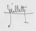 signature de Georges Caillette