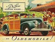 Oldsmobile Series 70 Station Wagon 1940.