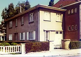 Maison Maurice Durdut, rue Langeveld, Uccle, 1946.