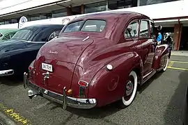 Arrière d'une Fleetmaster australienne de 1947.