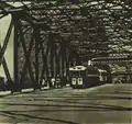 Structure du pont en 1952.