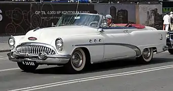 Cabriolet de 1953.