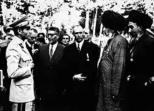 Le Chah rencontre l'ambassadeur soviétique et les autorités turkmènes