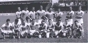 Équipe de rugby ENVT 1958