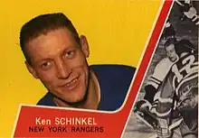 Description de l'image 1963 Topps Ken Schinkel.JPG.