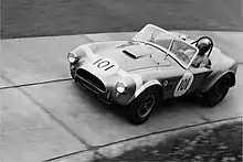 Une Shelby Cobra 289 au Nürburgring en 1964