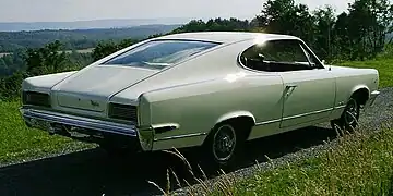 Rambler Marlin 1967 à carrosserie « fastback »