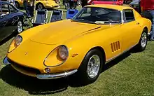 Photo d'une Ferrari jaune