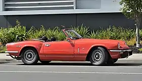 Triumph Spitfire MkIV en Nouvelle-Zélande.