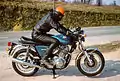 Laverda 1000 et son pilote