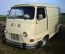 Renault Estafette de 1977.