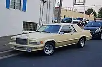1980 Ford Thunderbird Town Landau (aftermarket wheels)