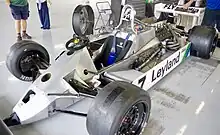 Vue de l'intérieur d'une monoplace de Formule 1.