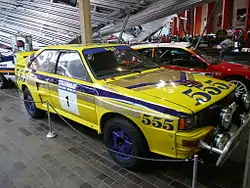 Audi Quattro A2 de 1983 (Mikkola-Hertz).