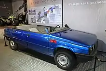 La Renault 11 "décapitée" par James Bond.