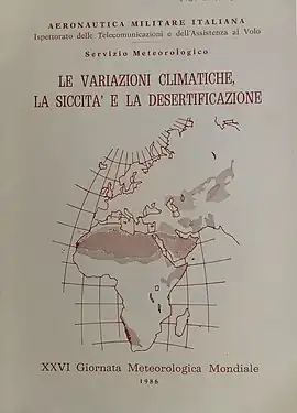 Brochure de la XXVIe Journée météorologique mondiale (1986).