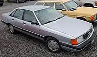 Version américaine de l'Audi 100