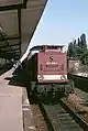 Un train régional en gare de Jungfernheide en 1992