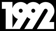 Description de l'image 1992 (TV series) logo.jpg.