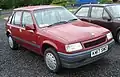 Vauxhall Nova 1.4 Merit Plus, 1992, citadine 5 portes, (renommée Opel Corsa A)