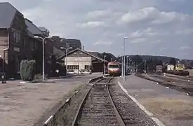 Les quais et voies en 1993.