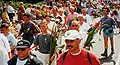 81e Marche de quatre jours, 1997, l'accueil sur la Via Gladiola
