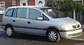 Vauxhall Zafira 1.6 Club 1999, monospace