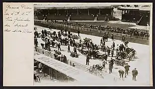 Le Grand Prix de l'A.C.F. des side-cars, au Mans en 1913.