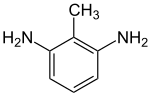 Structure du 2,6-Diaminotoluènel