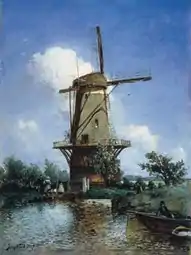 Moulin près de Delft, 1857Musée Thyssen-Bornemisza, Madrid