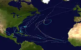 Image illustrative de l’article Saison cyclonique 2000 dans l'océan Atlantique nord