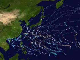 Image illustrative de l’article Saison cyclonique 2002 dans l'océan Pacifique nord-ouest