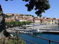 Partie nord de Collioure.