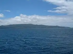 Vanua Levu, vue du ferry en approche du port de Nabouwalu