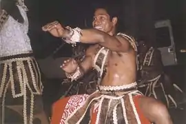 Danseur du groupe Lupe O Sigave de Futuna