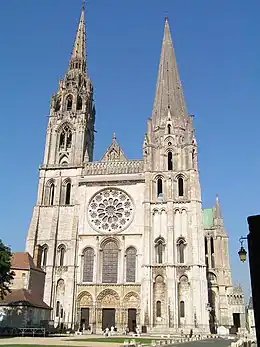 Cathédrale Notre-Dame de Chartres.