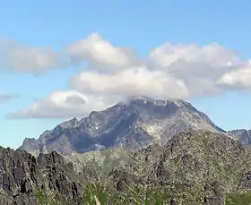 Vue sur Ľadový štít.