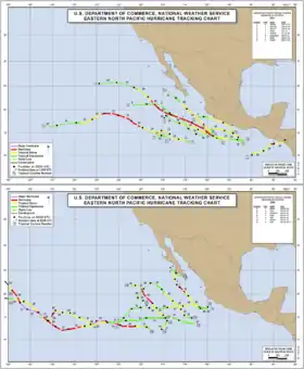 Image illustrative de l’article Saison cyclonique 2005 dans l'océan Pacifique nord-est