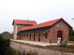 Bâtiment de la gare.