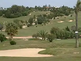 Vue du golf Yasmine.