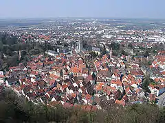 Vue de la ville depuis le Windeck.